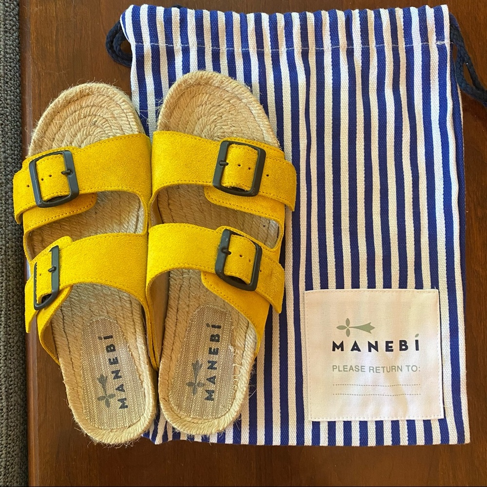 Manebi Nordic Suede Espadrilles
